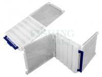 Box Meiho Reversible 140 Two Sided Plastic Lure Case - Clear