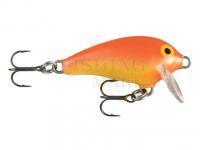 Wobler Rapala Mini Fat Rap 3cm - Gold Fluorescent Red