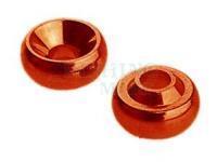 Neck Rings Metallic Orange - nr 4