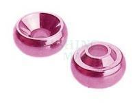 Neck Rings Metallic Pink - nr 4