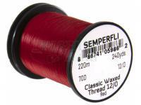 Nić Semperfli Classic Waxed Thread 12/0 240 Yards - Red