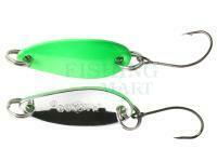 Błystka Wahadłowa Mikado Mini Spoon 24mm 1.5g - Fluo Zielono Srebrna