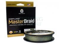 Braided line Cortland Master Braid 150 yds Moss Green 10lb | .006 in | .152 mm