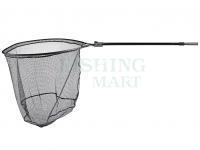 Dragon Oval landing nets with soft mesh, with latch mesh lock
