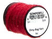 Semperfli Dirty Bug Yarn 5m 5yds - Red
