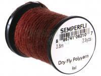 Przędza Semperfli Dry Fly Polyyarn 3.6m 3.9yds - Red