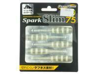 Soft bait AquaWave Spark Slim 75 mm - S47