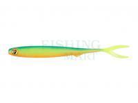 Soft Bait Fox Rage Slick Finesse Super Soft 13cm 5in - UV Blue Back Chartreuse