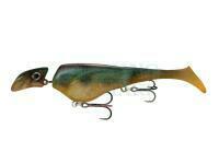 Przynęta Headbanger Shad 16cm Suspending - Motoroil/green