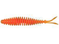 Quantum Soft Bait Magic Trout T-Worm V-Tail 6.5cm Cheese - neon orange