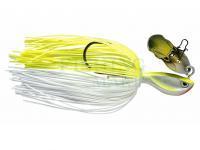 Lure Rapala Rap-V Pike Bladed Jig 10cm 28g - Silver Fluorescent Chartreuse