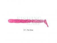 Soft Bait Reins Rockvibe Shad 1.2 inch - 317 Pink Silver