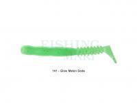 Soft Bait Reins Rockvibe Shad 2 inch - 141 Glow Melon Soda