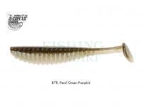 Przynęta Reins S-Cape Shad 3.5 cala - B78 Green Pumpkin / Pearl White