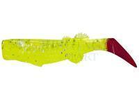 Soft Bait Relax Kalifornia 3 inch - TC316 Tricolor Silk, Chartreuse-Hologram Glitter, Limeberry