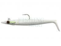 Soft bait Savage Gear Sandeel V2 Bulk 17.5cm 65g - White Pearl Silver