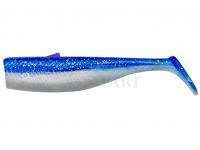 Soft bait Savage Minnow Weedless Tail 10cm 10g 5pcs - Blue Pearl Silver