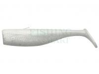 Soft bait Savage Minnow Weedless Tail 10cm 10g 5pcs - White Pearl Silver