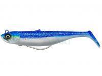 Soft bait SG Savage Minnow Weedless 10cm 16g 2+1pcs - Blue Pearl Silver