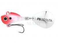 Lure Spro FreeStyle Scouta Jig Spinner 10g - UV Red Head