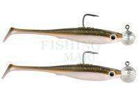 Soft Bait Spro IRIS Popeye To Go 6cm 2.5+4g #1/0 - UV Baitfish