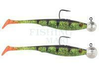 Soft Bait Spro IRIS Popeye To Go 6cm 2.5+4g #1/0 - UV Perch