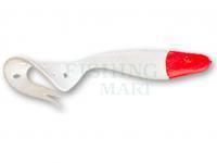 Soft Baits Delalande Sandra 5cm - 61 - Blanc Tête Rouge