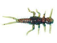 Soft baits Fishup Stonefly 0.75 - 019 Motor Oil/Red