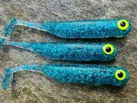 Przynęty miękkie Great Fish GF1 49mm 1g - bezzapachowy - glitter blue