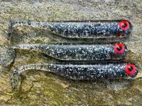 Przynęty miękkie Great Fish GF1 49mm 1g - bezzapachowy - glitter graphite