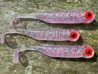 Przynęty miękkie Great Fish GF1 49mm 1g - bezzapachowy - glitter pink