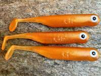 Przynęty miękkie Great Fish GF1 49mm 1g - bezzapachowy - gold