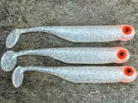 Przynęty miękkie Great Fish GF1 49mm 1g - bezzapachowy - silver pearl