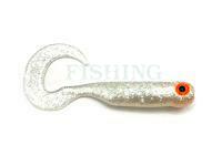Soft Baits Great Fish GF1 Twister 49mm - no scent - silver pearl