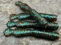 Soft Baits Great Fish GF2 Leech 60mm 1.8g - no scent - colorful glitter