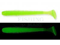 Soft Baits Keitech Swing Impact 3 inch | 76mm - Clear Chartreuse Glow