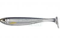 Soft Baits Live Target Slow-Roll Shiner Paddle Tail 12.5cm - Silver/Smoke