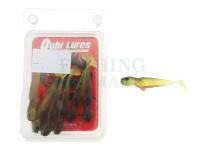 Przynęty miękkie Qubi Lures Syrena Shad 5cm 1.1g - Radioactiv