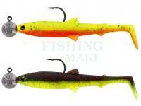 Soft Baits Westin BullTeez 12.5cm R 'N R 10g 2pcs - Dark Water Mix 6