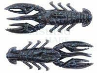 Soft Baits X Zone Lures Scented Stealth Craw 2.5" 6cm - Black Blue Flake
