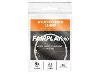 Cortland Fairplay Pro Nylon Tapered Leader | Clear | 9ft | 4X - 6 LB