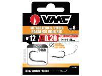 VMC Przypony Fluorocarbon Method Feeder Barbless Hair Rig 7016B loop