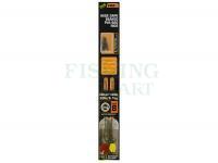 Fox Edges Wide Gape Beaked PVA Bag Rigs - 20lb Size 8 Brown & Green