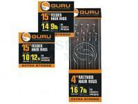 Feeder Fishing Rigs Guru Bayonets 4" Ready Tied Method Feeder Rig *FULL RANGE* 