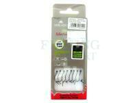 Mikado Method Feeder Rigs Barbless MF13 with bayonet 10cm - #4