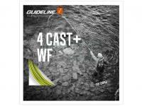 Fly line Guideline 4 Cast+ WF7F Bright Olive/Cool Grey 30m / 98ft - #7 Float