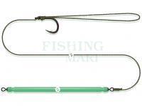Catfish Leader Dam Madcat Bungee Pellet Rig 65CM 0.95MM #2/0 SUSPENDING 84KG / 185LB