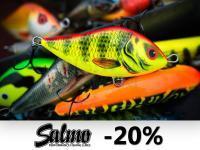 20% OFF on Salmo! New products from Savage Gear, Abu Garcia and Shimano!