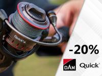 20% discount on DAM, Quick, Effzett and Madcat!