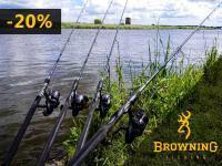 Rapala -15% | Browning rods and DAM products 20% OFF!